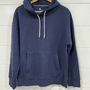 all in motion Navy Pullover Hoodie with Drawstrings